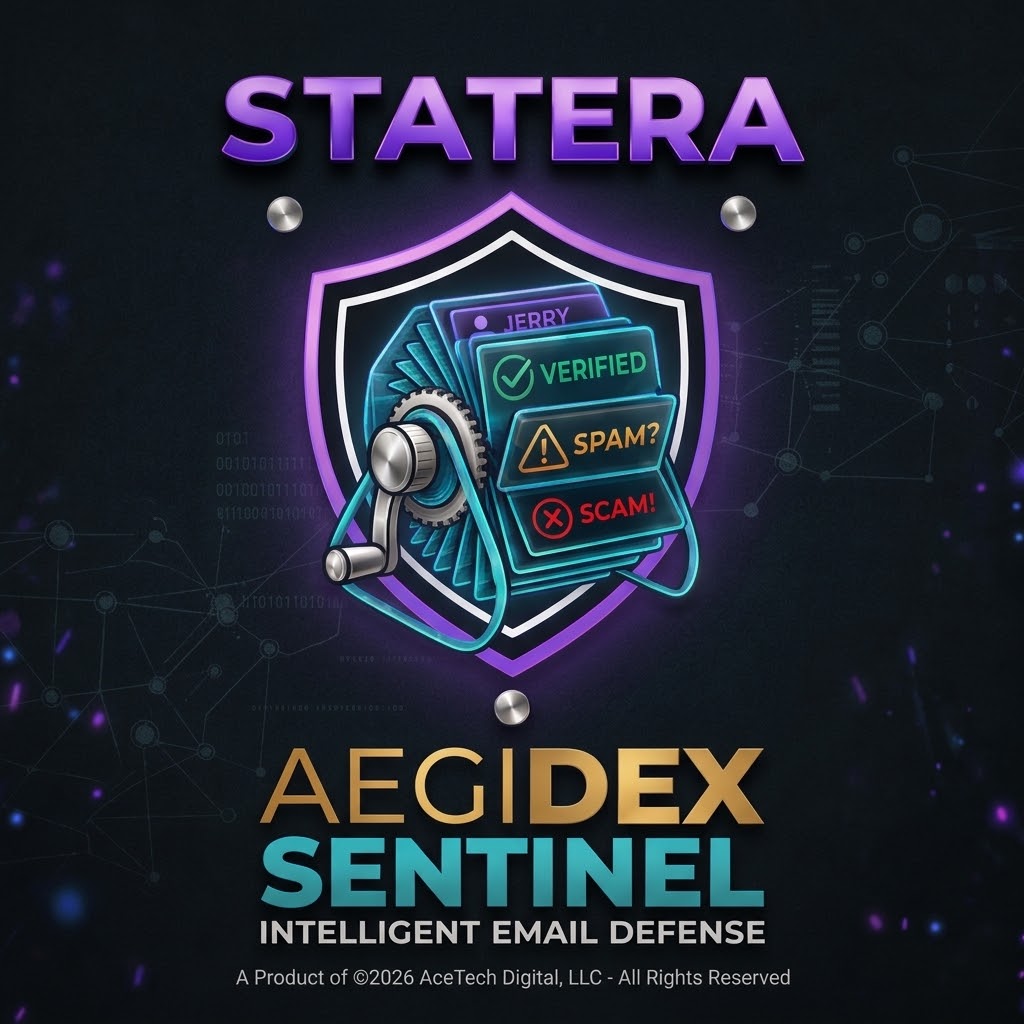 Statera | AegiDex Sentinel official logo